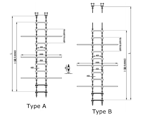 /uploads/image/20180427/Drawing Picture of Marine Wooden Step Pilot Rope Ladder.jpg